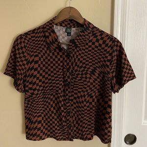 Wild Fable- Short Sleeve Blouse